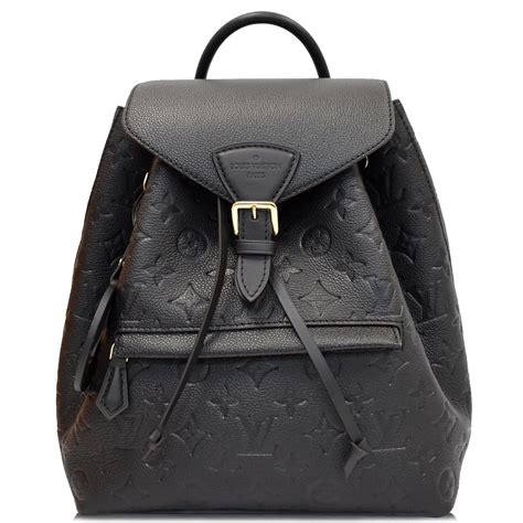 louis vuitton monogram empreinte black red|louis vuitton empreinte backpack.